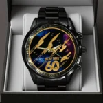 Star Trek 60th Anniversary Black Stainless Steel Watch – TMTHU9051