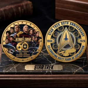 Star Trek 60th Anniversary Commemorative Coin - TMTHU9207