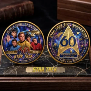 Star Trek 60th Anniversary Commemorative Coin - TMTHU9312