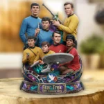 Star Trek 60th Anniversary Custom Shape Acrylic Plaque – TMTHU9193