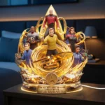 Star Trek 60th Anniversary Custom Shape Acrylic Light Box – TMTHU9404