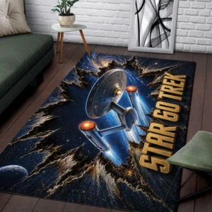 Star Trek 60th Anniversary Rectangular Rug - TMTHU9308