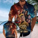 Star Trek 60th Anniversary Short Sleeve Button-Down Shirt – TMTHU9293