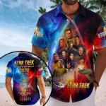 Star Trek 60th Anniversary Short Sleeve Button-Down Shirt – HOATT20792