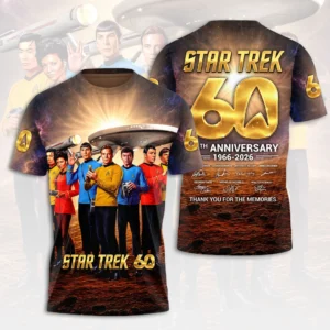 Star Trek 60th Anniversary 3D Apparel - HOATT21221