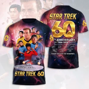 Star Trek 60th Anniversary 3D Apparel - HOATT21225