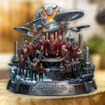 Star Trek VI: The Undiscovered Country 35th Anniversary Custom Shape Acrylic Plaque – TMTHU9061