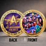 Star Trek VI: The Undiscovered Country 35th Anniversary Commemorative Coin – TMTHU9206