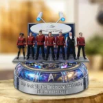 Star Trek VI: The Undiscovered Country 35th Anniversary Custom Shape Acrylic Plaque – TMTHU9311