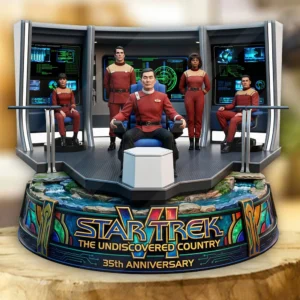 Star Trek VI: The Undiscovered Country Anniversary Custom Shape Acrylic Plaque - TMTHU9313