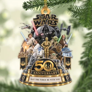 Star Wars 50th Anniversary Custom Shape 2-side Printed Acrylic Ornament - TANTN25747