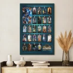 Star Wars 50th Anniversary Rectangle Canvas With Inner Frame – TMTHU9377