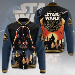 Star Wars 50th Anniversary Varsity Jacket - TMTHU9381