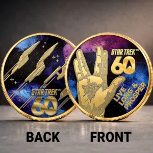 Star Trek 60th Anniversary Commemorative Coin - TANTN25763