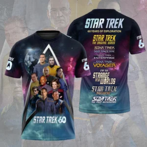 Star Trek 60th Anniversary 3D Apparel - HOATT21226
