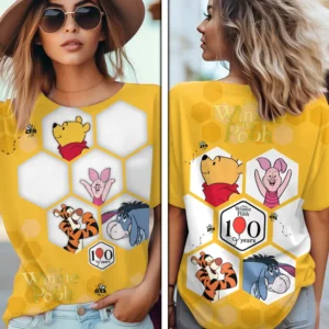 Winnie-the-Pooh 100th Anniversary 3D Apparel - TMTHU9261