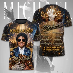 Michael Jackson 3D Apparel - TMTHU9500