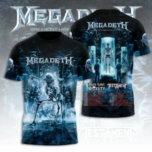 Megadeth Tour 2027 3D Apparel - TANTN25280