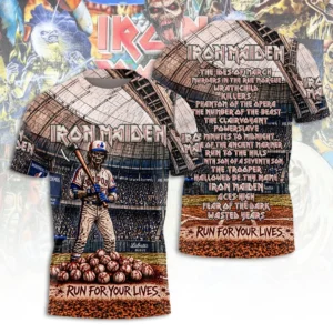Iron Maiden Tour 2026 3D Apparel - TANTN25372