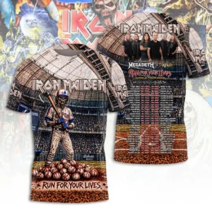 Iron Maiden Tour 2026 3D Apparel - TANTN25373