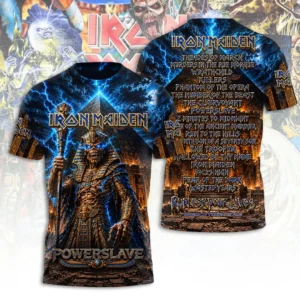 Iron Maiden Tour 2026 3D Apparel - TANTN25457
