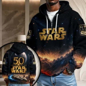 Star Wars 50th Anniversary 3D Unisex Waffle Hoodie - TANTN25472