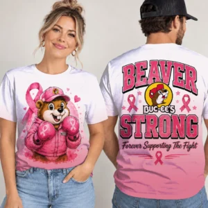 Buc-ee's x Breast Cancer Awareness 3D Apparel - TANTN25575