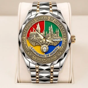Harry Potter 25 Years of Magic Hogwarts Alloy Luxury Quartz Watch - TANTN25591