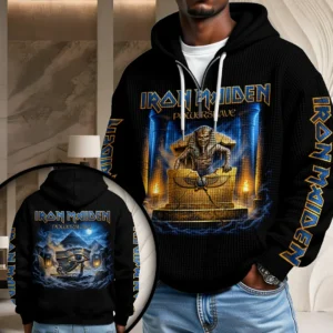 Iron Maiden 3D Unisex Waffle Hoodie - TANTN25659