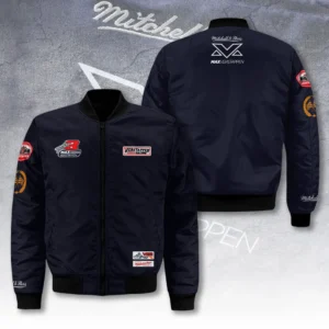 Max Verstappen Racing x Mitchell & Ness 3D Bomber Jacket - TANTN25751