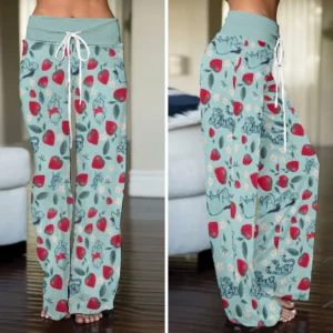 Winnie-the-Pooh High-Waisted Straight-Leg Trousers - TANTN25800