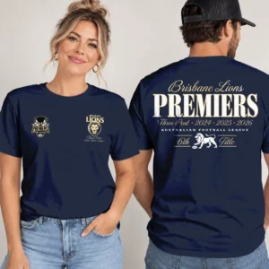 Brisbane Lions 2026 AFL Premiers 3D Apparel - TANTN25810