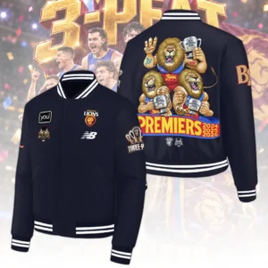 Brisbane Lions 2026 AFL Premiers Varsity Jacket - TANTN25811