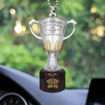 Brisbane Lions 2026 AFL Premiers Custom shape 2-sided Acrylic Car Ornament – TANTN25818