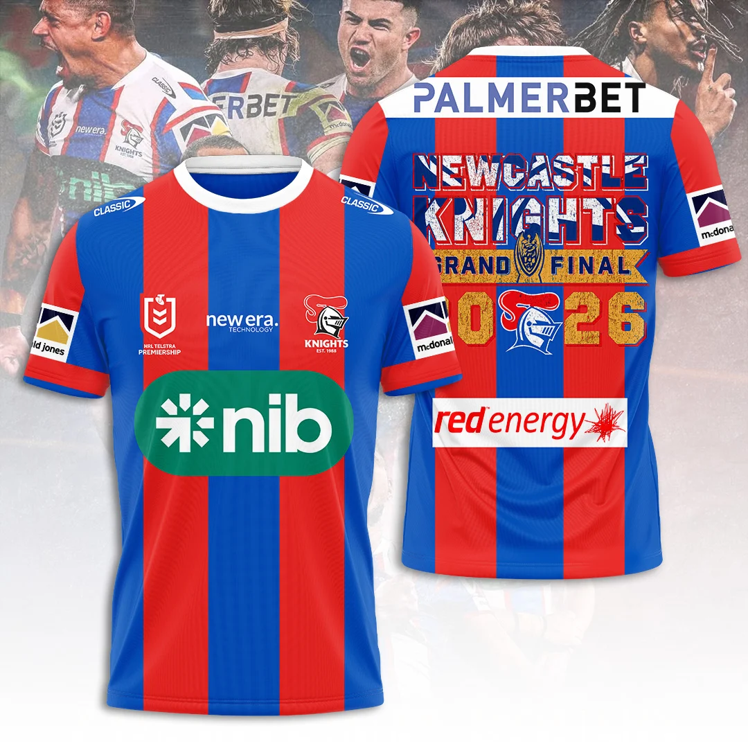 Newcastle Knights 2026 Finals 3D Apparel - TANTN25862