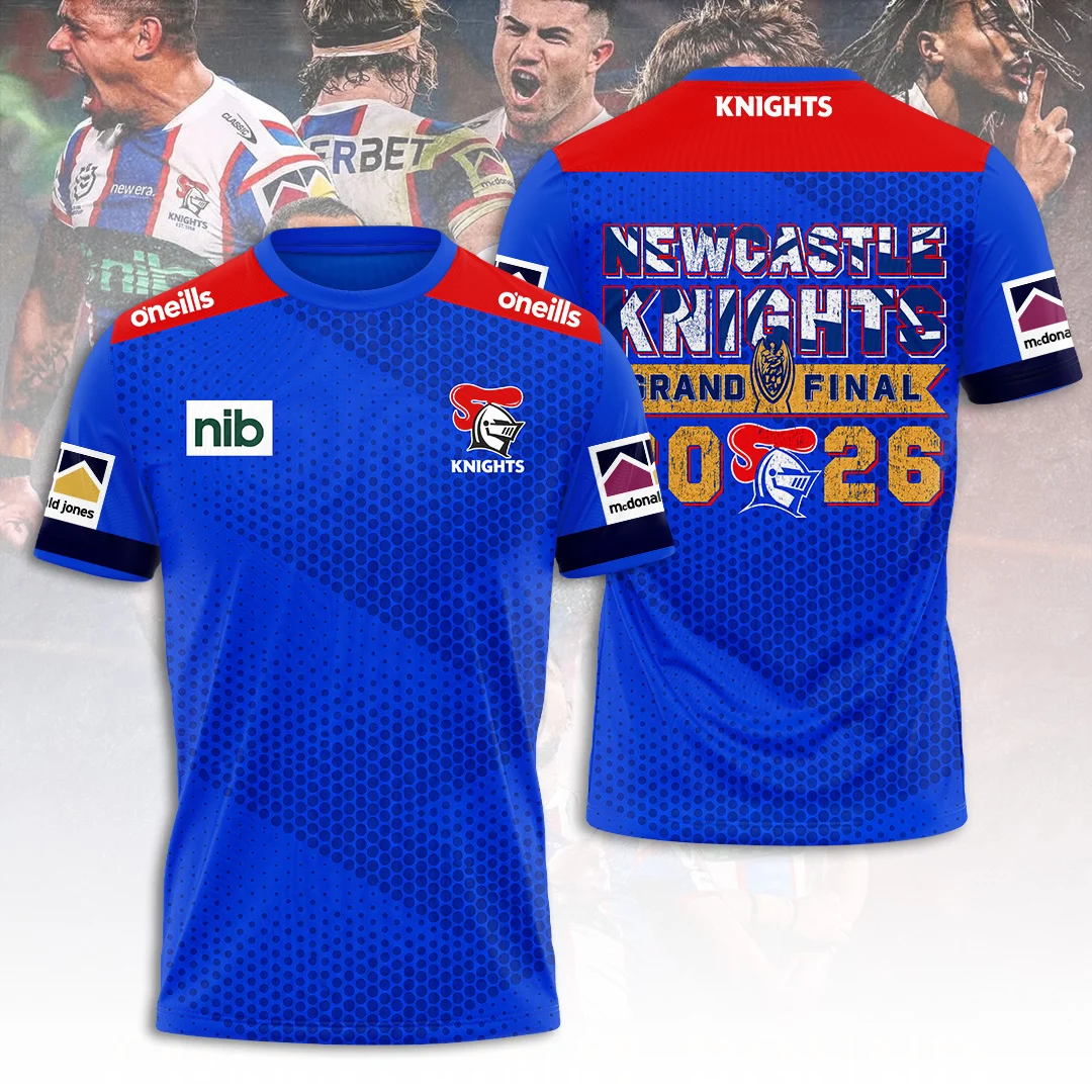 Newcastle Knights 2026 Finals 3D Apparel - TANTN25863