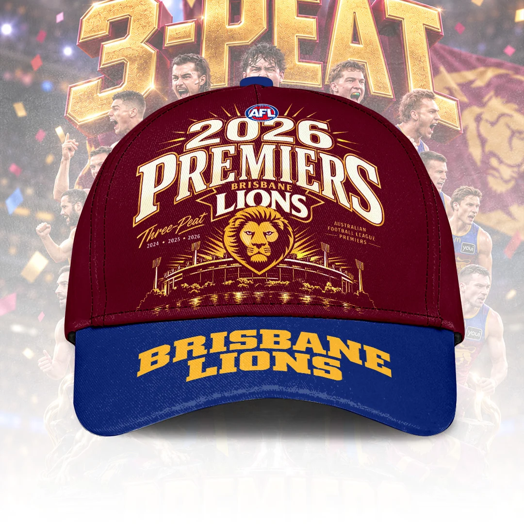 Brisbane Lions 2026 AFL Premiers Classic Cap - TANTN25878