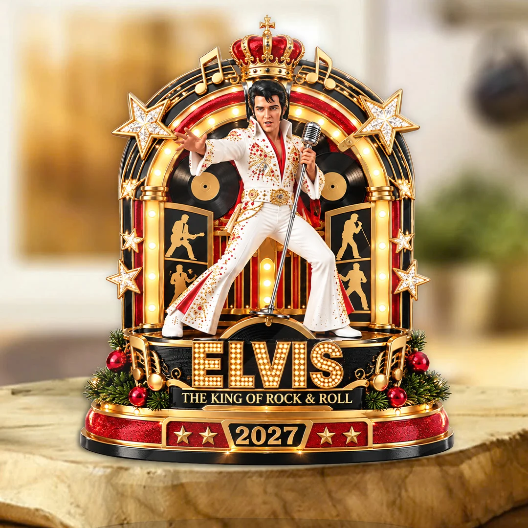 Elvis Presley 2027 Custom Shape Acrylic Plaque - TANTN25879