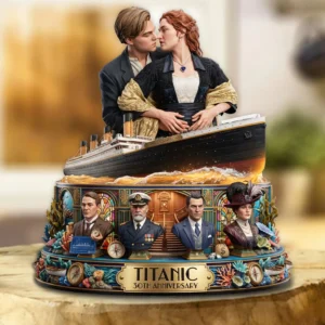Titanic 30th Anniversary Custom Shape Acrylic Plaque - TMTHU9026
