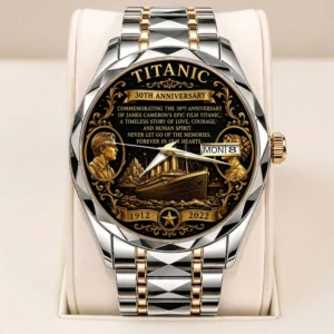 Titanic 30th Anniversary Alloy Luxury Quartz Watch - TANTN25315