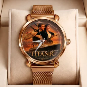 Titanic 30th Anniversary Mesh Strap Quartz Watch - TMTHU9079