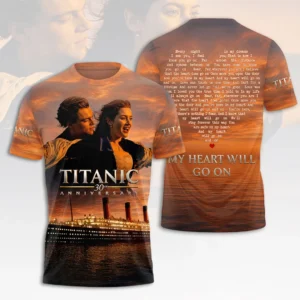 Titanic 30th Anniversary 3D Apparel - HOATT20780