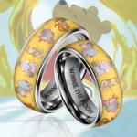 Winnie-the-Pooh 100th Anniversary 2026 Custom Alloy Ring – TMTHU9133