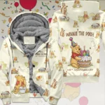 Winnie-the-Pooh 100th Anniversary 3D Fleece Zip Hoodie – TMTHU9424