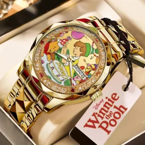 Winnie-the-Pooh 100th Anniversary Alloy Luxury Quartz Watch - TMTHU9125