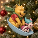 Winnie-the-Pooh 100th Anniversary Custom Shape 2-side Printed Acrylic Ornament – TMTHU9164