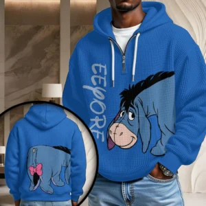 Winnie-the-Pooh 3D Unisex Waffle Hoodie - HOATT21052