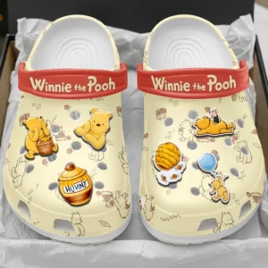 Winnie-the-Pooh Custom Clogs - HOATT20943