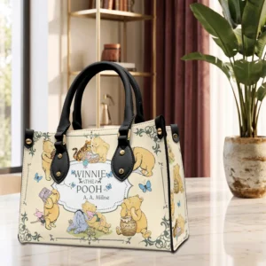 Winnie-the-Pooh Leather HandBag - TMTHU9511