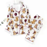 Winnie-the-Pooh Satin Pajama Set with Piping – TMTHU9129